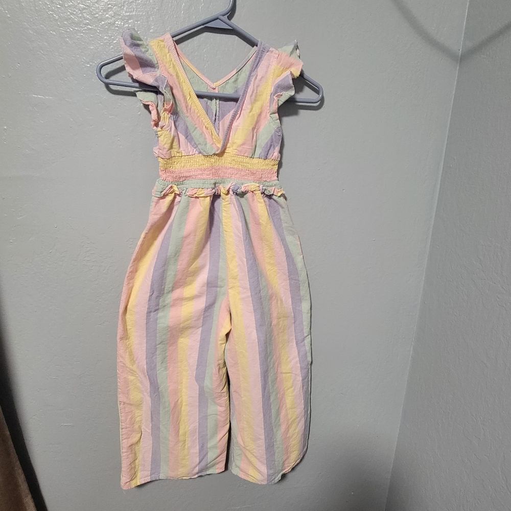 Striped Kids Jumpsuit #7